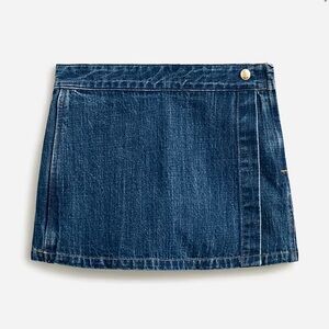 J.Crew Women’s Denim skort in indigo wash